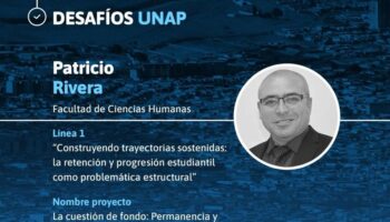Doctor Patricio Rivera adjudica Proyecto DESAFIOS UNAP